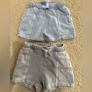 Zara Kids Gray Shorts Set